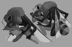 izzac, kim_(leafjuly), leafjuly, antennae_(anatomy), anthro