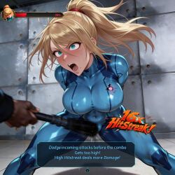 samus, samus_aran, metroid, arms_behind_back, attitude_adjustment