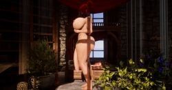 original_character, wildlife_(video_game), ass, belly_button, breasts