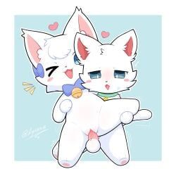 zyuuniie, >_o, animal_genitalia, animal_penis, anthro