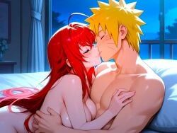 rias_gremory, uzumaki_naruto, high_school_dxd, naruto_(series), naruto_shippuden