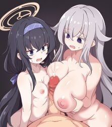 sigillaria_(flower_knight_girl), ui_(blue_archive), blue_archive, flower_knight_girl, korra_down