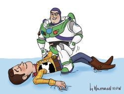 buzz_lightyear, woody_pride, disney, pixar, toy_story