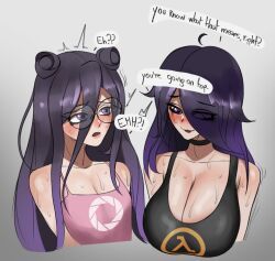 ellie_(vystrom), zoe_(vystrom), vystrom, 2futas, big_breasts