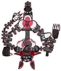 mangle_(fnaf), mangled_mangle_(fnaf), nightmare_mangle, five_nights_at_freddy's, five_nights_at_freddy's_4