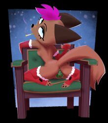 audrey_(pusszone), christmas, holidays, pusszone, anthro