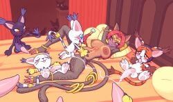 bastemon, blackgatomon, digimon_(species), gatomon, mikemon