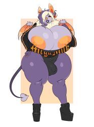 kiwipotato, mamakiwii, anthro, balls, big_breasts