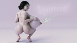 arnold, 1girls, arnold_(software), big_breasts, big_nipples