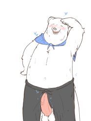 shirokuma, shirokuma_cafe, yamausagi0619, anthro, apron