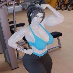 amelie_lacroix, widowmaker, wii_fit_trainer, wii_fit_trainer_(cosplay), wii_fit_trainer_(female)