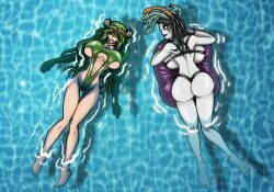 medusa, medusa_(kid_icarus), palutena, kid_icarus, kid_icarus_uprising