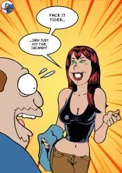 comic_book_guy, jeff_albertson, mary_jane_watson, marvel, marvel_comics