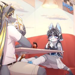 frostfire_(frosty), ihop, mythology, angeldust_(shinepawz), anthro