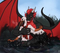xanthus, mythology, severeni, anthro, avian