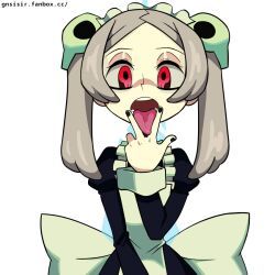bloody_marie, skullgirls, gnsisir, ahe_gao, tongue