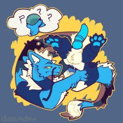 mythology, dozendav, 4_toes, animal_genitalia, anus