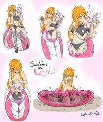 sachiho, echidna_wars_dx, digesting_live_prey, digesting_prey, feet_first