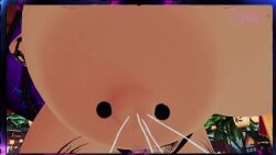 vrchat, nefarious_nao, arm_tattoo, ass, ass_visible_through_thighs