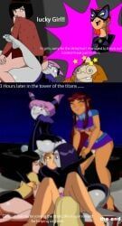 annie_clayface, control_freak_(dc), gwen_tennyson, jinx_(dc), koriand'r