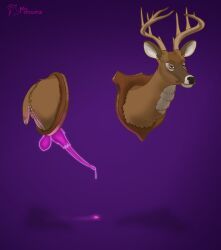 monocerus, animal_genitalia, animal_penis, animate_inanimate, antlers
