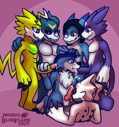 alex_the_demon_veemon, digimon_(species), dracky_the_gaomon, gammamon, gaomon