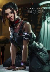 claire_russell, cyberpunk_2077, gussster, big_breasts, breasts