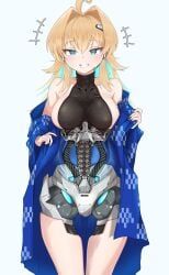 ralmia_(shadowverse), ralmia_sonic_racer, shadowverse, ball_joints, bare_shoulders