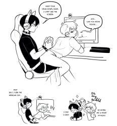 felix_(boyfriends), vincent_(boyfriends), boyfriends_(webtoon), hastymajesty, refrainbow