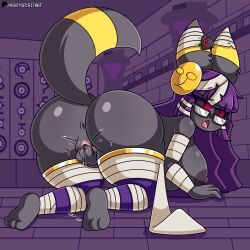 eeveelution, generation_2_pokemon, generation_5_pokemon, luneiumbreon_(mintyspirit), pokemon_(species)
