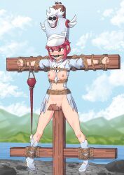 jakuzure_nonon, kill_la_kill, drawfag, angry, ball_gag
