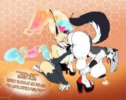 loona_(helluva_boss), queen_bee-lzebub_(helluva_boss), hellaverse, helluva_boss, mythology