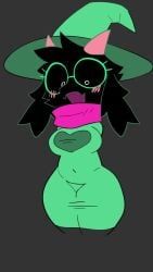kris_(deltarune), ralsei, ralsei_with_black_fur, deltarune, undertale_(series)