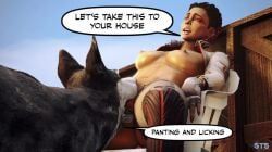 dogmeat, loba_(apex_legends), apex_legends, fromyourmouthva, saberwolf8