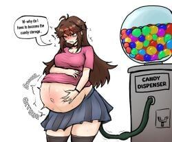 hanapregs, belly, belly_button, belly_expansion, belly_inflation