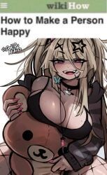 miki_(dokidomiki), wikihow, dokidomiki, breasts, cleavage
