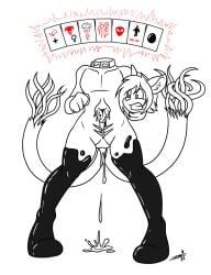 cherri, 2_tails, after_transformation, anthro, bodily_fluids