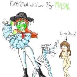 lori_lance, luna_(inoueninja094), luna_green, the_mask, inoueninja094