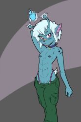 emoji_alien_(samurai_jack), samurai_jack, magra_(artist), blue_skin, female