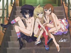 mako-chan, makoto_(minami-ke), minami_chiaki, minami_touma, minami-ke