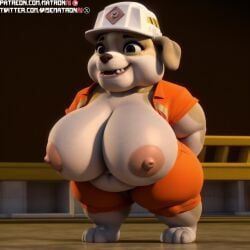 nickelodeon, patreon, paw_patrol, rubble_&_crew, matronai_(artist)