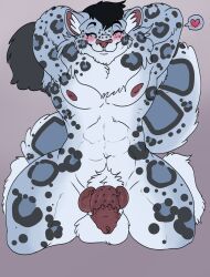 nero_clawford, shockley23, anthro, blush, closed_eyes