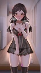 kitazawa_shiho, idolmaster, idolmaster_million_live!, toritori_miri, black_chemise