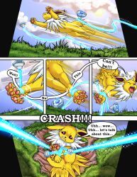eeveelution, generation_1_pokemon, jolteon, pokemon_(species), nintendo