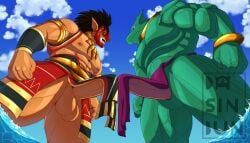 gunter_(galaxy_fight), tam_tam, galaxy_fight, samurai_shodown, snk