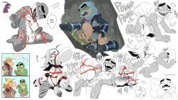 bullfrog_(captain_laserhawk), ramon_(captain_laserhawk), rayman, assassin's_creed_(series), captain_laserhawk:_a_blood_dragon_remix