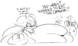 drumstick, gussiekins, 1girls, after_vore, areolae