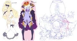 taimanin_(series), potion_(artist), potion_(moudamepo), arms_tied_behind_back, big_breasts