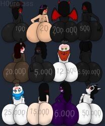 beatrice_(stk!), dr._maya_rose, empress_lillian, lady_bella, lucia_the_lucky