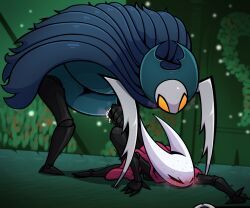 hornet_(hollow_knight), traitor_lord, hollow_knight, silksong, 1boy
